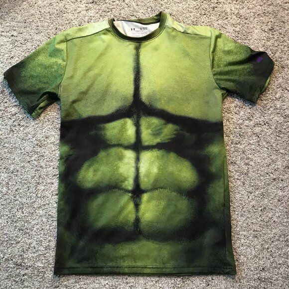 Under Armour Alter Ego Incredible Hulk Compression Shirt - Picture 1 of 4